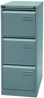 Bisley LIGHT H&auml;ngeregistraturschrank, einbahnig, DIN A4, 3 HR-Schubladen, Farbe