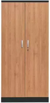 Gürkan Stahlschrank 195x92x42cm erle/schwarz