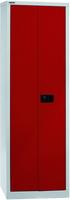 Bisley Fl&uuml;gelt&uuml;renschrank Universal, 4 Fachb&ouml;den, 5 OH, B 600 mm, Farbe Korpus l