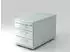 lichtgrau: Hammerbacher Rollcontainer Solid TC30