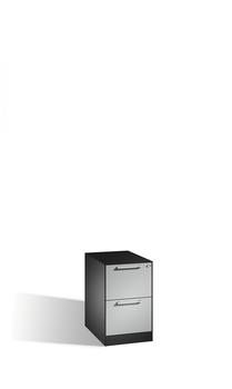 CP Möbelsysteme Asisto 4 Schubladen (146275-211) schwarzgrau/weißaluminium