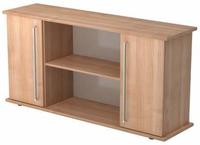 Hammerbacher-Sideboard 2 T&uuml;ren 166cm CE Nussbaum/Nussb.-VSB2T/N/N/CE