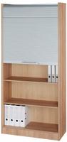 Hammerbacher Rollladenschrank Solid 5OH BxTxH 90x40x200,4cm Griff SG...