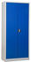 Gürkan Stahlschrank 180x80x38cm lichtgrau/blau