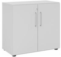 Hammerbacher-Regal/T&uuml;ren 2OH 928T2 Grau-V928T2/5/5/BS