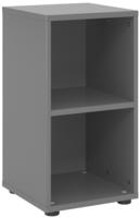 Hammerbacher-Regal schmal 2OH 924RE Graphit-V924RE/G