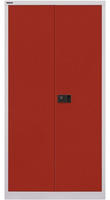 Bisley Fl&uuml;gelt&uuml;renschrank Universal, 3 verzinkte Fachb&ouml;den, 4 OH, Farbe Korpus l