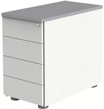 Kerkmann Move 3 43x72/76cm weiß/graphit