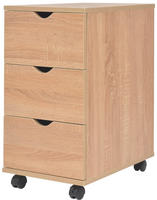 vidaXL Schubladenelement 33&times;45&times;60 cm Eichenbraun