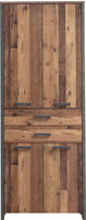 FORTE Aktenschrank "Clif" Mehrzweckschrank im Industriestil, Breite 86 cm x H&ouml;he 220