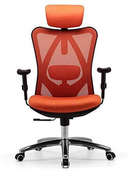 SIHOO Ergonomischer B&uuml;rostuhl M18 orange