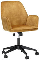 MCA furniture Schreibtischstuhl "O-Ottawa" () Velvet, B&uuml;rostuhl mit Komfortsitzh&ouml;he