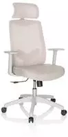 B&uuml;rostuhl Drehstuhl MIKEO W Netzstoff Stoff beige hjh OFFICE