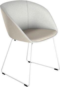 Sedus Schalenstuhl on spot cosy Kufengestell weiß weiß 44cm