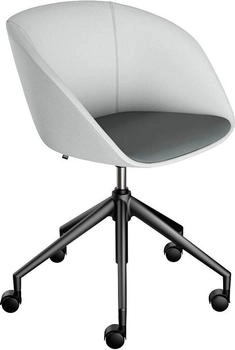 Sedus Besuchersessel on spot cosy Gestell schwarz grau 51.5cm