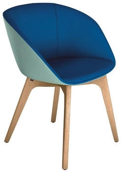 Sedus Schalenstuhl on spot cosy blau 45cm