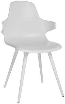 Topstar Besucherstuhl T2020 mit Armstütze weiß 43x45cm 2er-Set