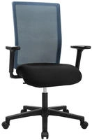 Topstar Bürostuhl Free Point, PA10TW1MP0CQ8 schwarz, petrol, schwarz Stoff Topstar Bürostuhl Free Point, PA10TW1MP0CQ8 schwarz, petrol, schwarz Stoff