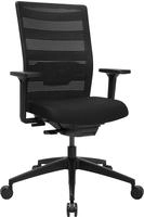 B&uuml;rodrehstuhl m.Synchr.-Techn.schwarz/schwarz 420-540mm