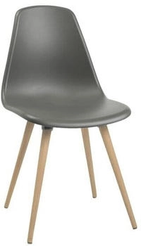 Topstar Besucherstuhl T2020 Holzgestell grau 43x45cm 2er-Set
