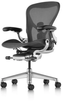 Herman Miller Aeron remastered Aluminium