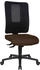 G080 Stoff braun Gestell schwarz