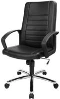 Topstar Chefsessel Premium Point 100, 7909D60 schwarz, chrom Kunstleder (7909D60) Topstar Chefsessel Premium Point 100, 7909D60 schwarz, chrom Kunstleder (7909D60)