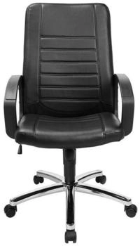 Topstar Premium Point 100 7909D60 Kunstleder schwarz Gestell chrom – Optimale Unterstützung für Ihren Rücken