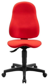 Topstar Ortho Point PO90G21 Stoff rot Gestell schwarz – Topstar Ortho Point PO90G21 Stoff rot Gestell schwarz Ergonomische Perfektion für Ihren Arbeitsplatz