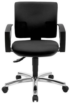 Topstar Pro 30 chrom PU39AG20 Stoff schwarz Gestell chrom Topstar Pro 30 chrom PU39AG20 Stoff schwarz Gestell chrom