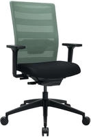 Topstar - B&uuml;rodrehstuhl M.synchr.-techn.schwarz/mint 420-540mm M.lehnen Trgf.110kg