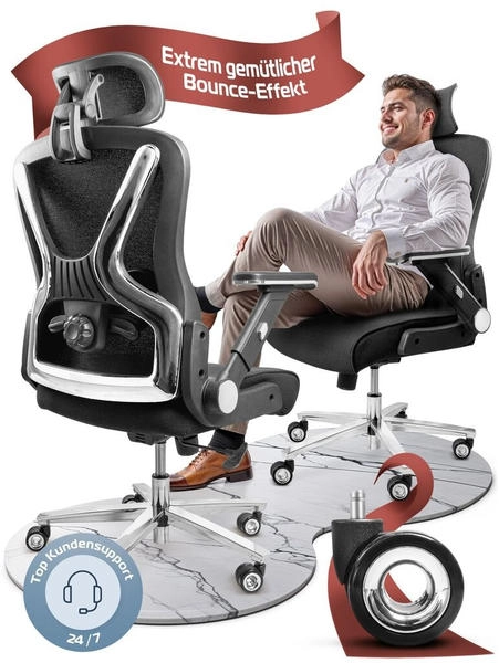 CLOUVOU SmartSeat Im TÜV-zertifizierten Test Schreibtischstuhl Vergleiche