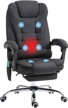 Vinsetto Swivel Chair (921-364V91BK)