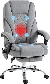 Vinsetto Swivel Chair (921-683V91GY)