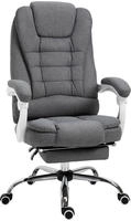 Vinsetto - B&uuml;rostuhl Ergonomischer Schreibtischstuhl Mit Armlehne, Fu&szlig;st&uuml;tze,