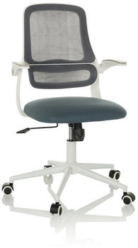 HJH Office Miko W ECO Bürostuhl mit klappbaren Armlehnen Grau (719255)