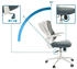 HJH Office Miko W ECO Bürostuhl mit klappbaren Armlehnen Grau (719255)