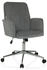 HJH Office SOLAO CORD Home Office Bürostuhl Blaugrau mit Armlehnen (621984)