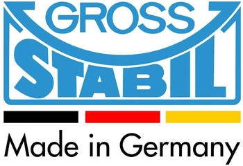 HJH Office ROLO MOVE 60 No-Noise Hartbodenrollen 11mm/60mm Stuhlrollen Weiß/Grau (447123) – HJH Office ROLO MOVE 60 No-Noise Hartbodenrollen für geräuschloses Gleiten