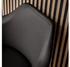 HJH Office Artemia Loungesessel drehbar Kunstleder schwarz (600987)