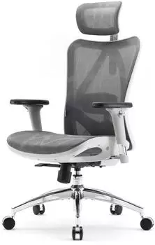 SIHOO Ergonomischer B&uuml;rostuhl M57 hellgrau