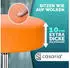 Casaria Rollhocker 2er Set Kunstleder höhenverstellbar 46-60cm orange (4251779128563)