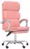 vidaXL Bürostuhl mit Liegefunktion Rosa Kunstleder (349633)