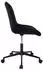 ML-Design Bürostuhl Samt Metallgestell Schwarz, höhenverstellbar, 360° drehbar
