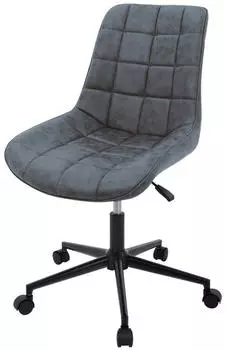ML-Design B&uuml;rostuhl Kunstleder ergonomisch Anthrazit