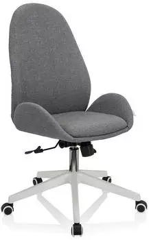 HJH Office AVEA I B&uuml;rostuhl Stoff mit Armlehnen, Gr&uuml;n (729433)