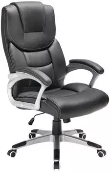 Deuba B&uuml;rostuhl Ergonomisch Gepolsterte Armlehne 120kg (997371)