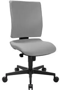 Topstar Syncro CLEAN B&uuml;rostuhl Stoff hellgrau, Gestell schwarz (SN900 MS3)