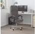 vidaXL Bürostuhl mit Massagefunktion Grau Kunstleder (349679)