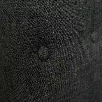 MCW MCW-L92 Bürostuhl Drehstuhl mit Armlehne, Textil, dunkelgrau (91125) – MCW-L92 mit durchdachter Polsterung für entspannte Arbeitsphasen